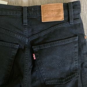 Levi’s Ribcage Black Jean
